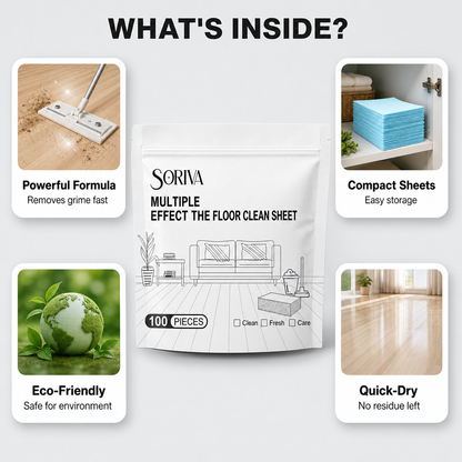 Soriva Multiple Effect The Floor Clean Sheets
